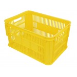XL Foodgrade Crate - 66 Litre, Ventilated - 60cmL x 42cmW x 32cmH