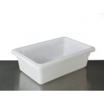Food Storage Bin Crate Container White 11L