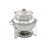 4L Chafing Dish Food Warmer | Commercial Kitchen Stainless Steel Bain Marie