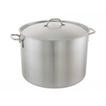 31L Stock Pot 40cm Stockpot + Lid | Commercial Kitchen S/Steel Pots *RRP $169.00